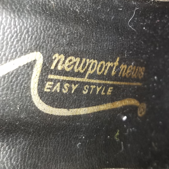 Newport News Easy Style Chunky Booties Army Green Size 5.5 - Picture 11 of 11